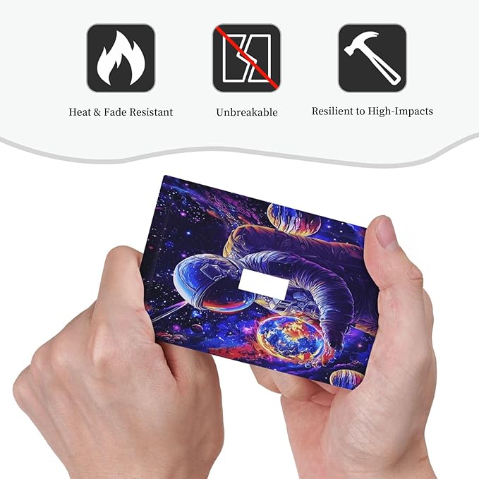 Astronaut Space Cool Galaxy Planet Decorative Light Switch Cover 1 Gang Single Toggle Device Electrical Faceplate Switchplates Decorator Outlet Wall Plate for Kids Room Nursery Decor