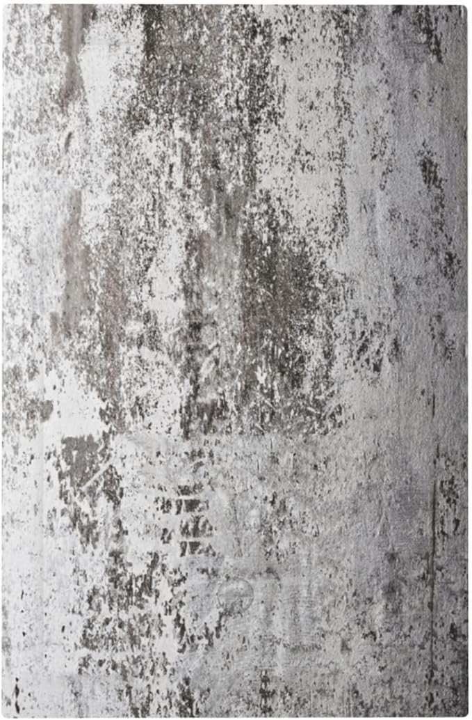 Light Switch Cover Plate Gray White Speckled Weathered Concrete Wall 1 Gang Blank No Device Decorative Outlet Covers Electrical Wall Plate Switchplate for Bedroom Home Decor