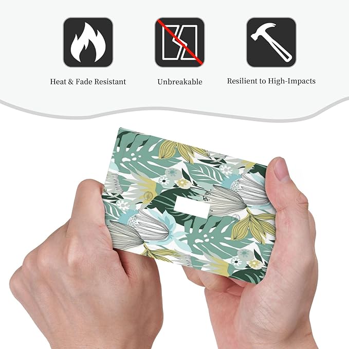 Retro Tropical Leaves Light Switch Plate Cover 1 Gang Single Toggle Wall Plates Art Decorative Switchplate Outlet Covers Electrical Faceplate for Bedroom Bathroom Kitchen Decor