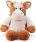 Cow Microwavable Weighted Stuffed Animals,Heating Pad Animal for Period Cramps&Warmth Comfort&Pain Relief, Lavender Scented Heat & Cold Cute Cow Plushies Toy Gifts for Girls Boys Adults