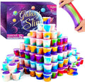 Galaxy Slime Party Favors with 75 Pack Mini Slime kit,Valentines Slime Kit for Classroom Prizes, Christmas Stocking Stuffers, Goodie Bag Stuffers for Kids Boys Girls