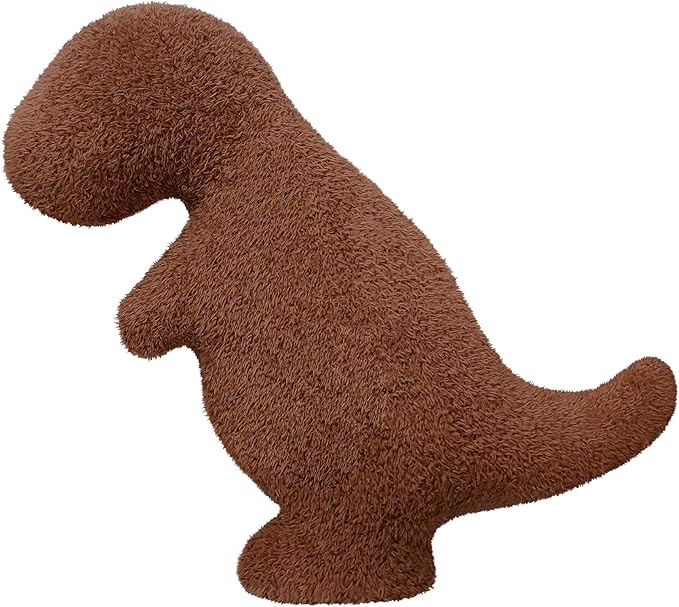 Andywoo Dino Chocolate Pillow Plush for Funny Birthday Gifts, Cute Funny Dinosaur Chocolate Stuffed Animals Toy for Boy and Girl, Dinosaur Gifts for Kids Teens and Adults (Tyran Rex, Small)