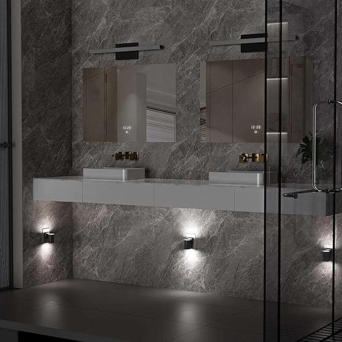 ETL Certified 5700K Night Light, Modern Nightlights Plug in Wall, Dusk to Dawn Sensor LED Night Light, Cool White, Adjustable Brightness, Bathroom Nightlight for Hallway, Stairway, 8 Pack