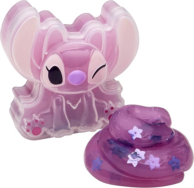 CRA-Z-Art Disney Stitch Shaped Slime Container Set, 3-Pack, Colorful, Fun Slime Play