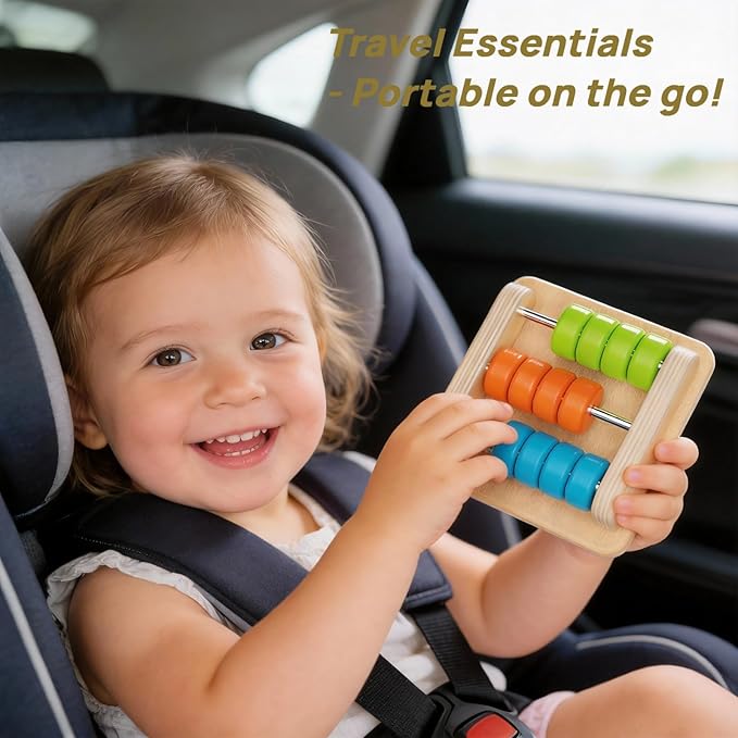 Busy Board for 1 Year Old, Montessori Toys for Toddler 1-3, Boys Girls Birthday Gifts