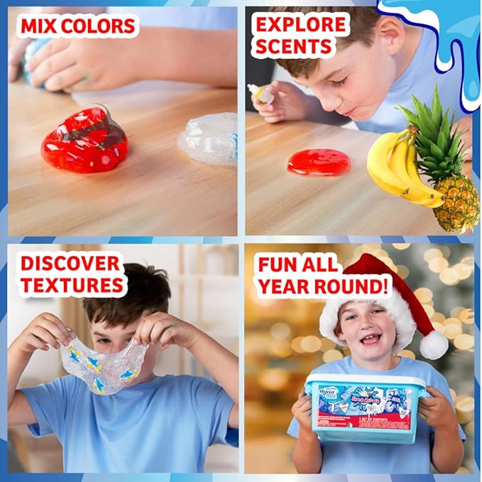 Aqua Endless Summer Shark Attack DIY Slime Kit – Creative STEM Craft with Ocean Adventure Theme