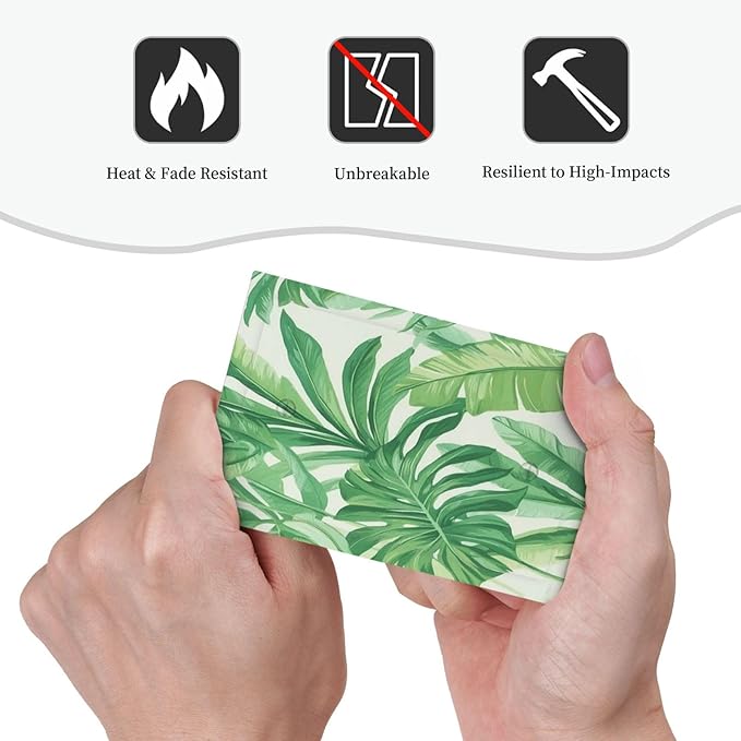 Light Switch Cover Plate Tropical Palm Tree Leaf Green Plant 1 Gang No Device Blank Electrical Wall Plates Faceplate Decorative Switch Plate For Bed Room Living Room Decor