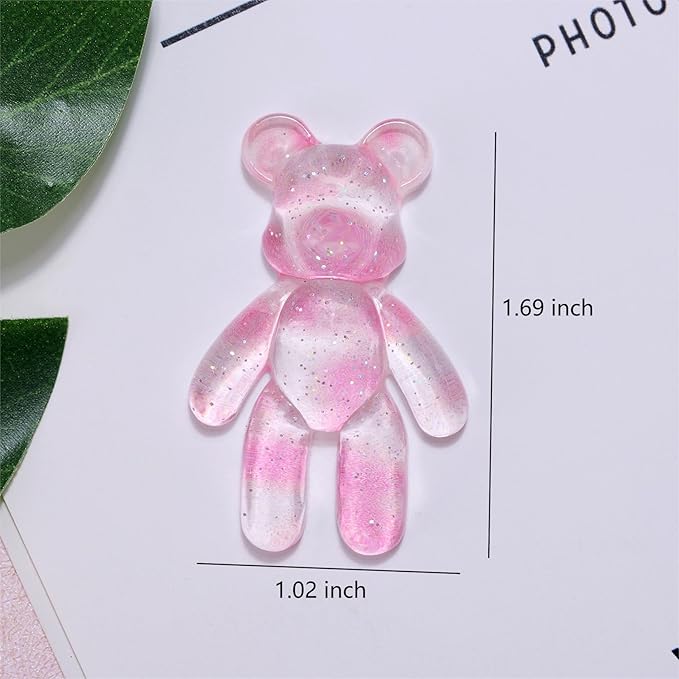 Aesnefe Pocket Bear Hug, Anxiety Relief Gifts, Mental Health Positivity Gift for Men Women, Autism Fidget Gifts, Stress Relief Gift for Her, Thoughtful Present for School Anxiet, Light Pink