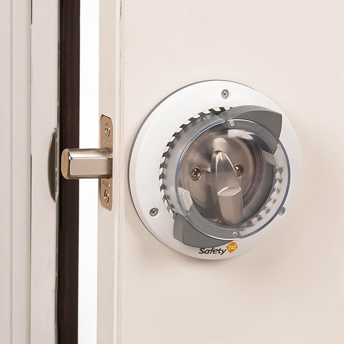 Safety 1st Secure Mount Deadbolt Lock,White