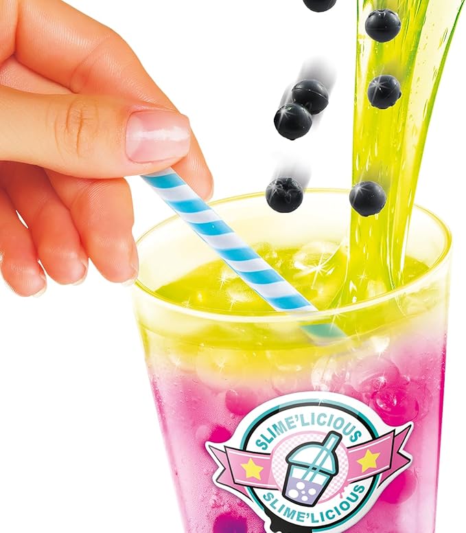 Canal Toys So Slime Slime’Licious Slime’Spresso Machine; Brew a Cuppa’ Stretchy Slime; Mixing Slime'spresso Has Never “Bean” So Much Fun; Simply Mix to Make 10 'Slimes; 5 Premade 'Slimes; Ages 6+