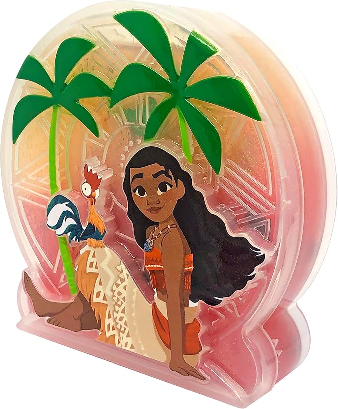 CRA-Z-Slimy Disney Slime Toy - Glossy, Stretchy Slime in Collectible Container with Glitter Slime and Confetti Mix-Ins - Moana