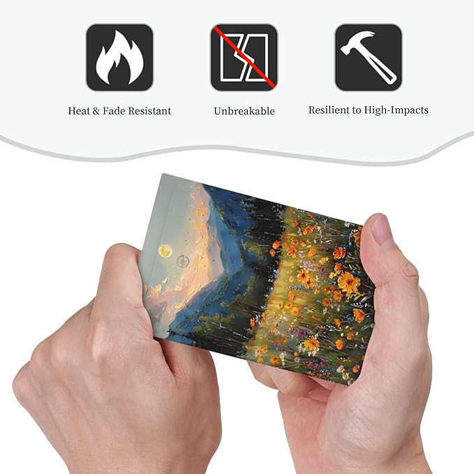 Sunset Wild Flower Field Floral Nature Landscape Light Switch Cover Plate 1 Gang No Device Blank Electrical Wall Plates Faceplate Decorative Switch Plate Covers for Farmhouse Bedroom Decor