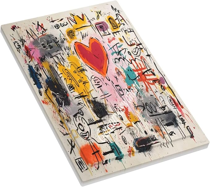 Colorful Graffiti Street Art Banksy Prints Light Switch Cover Plate 1 Gang No Device Blank Electrical Wall Plates Faceplate Decorative Switch Plate Covers for Kids Room Office Decor