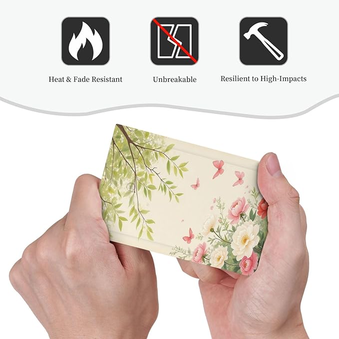 Light Switch Cover Plate Garden Flowers Green Leaves And Butterflies 1 Gang No Device Blank Electrical Wall Plates Faceplate Decorative Switch Plate for Bedroom Cabin Decor