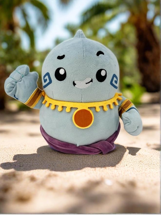 8 Inch Mirage The Djinn Plush- Ultra Soft & Squishy- Made from Eco-Friendly Materials- Encourages Imaginative Play- Arabian Mythology- Genie Stuffed Animal Gift for Kids 3+