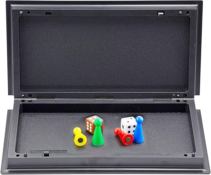 Travel Board Games Small Magnetic Snakes and Ladders Board Game 9.7 Inches Portable Folding Board