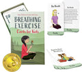 Breathing Exercise Cards for Kids, Deck for Classroom, Calm Down Corner Kit, Sensory Room, Social Emotional Yoga Games for Kids, Mindfulness Tools for Play Therapy, or Relaxation