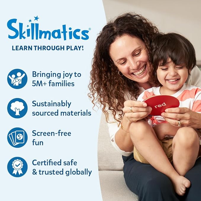 Skillmatics Guess in 10 Legendary Landmarks, Educational Travel Toys for Boys, Girls, and Kids Who Love Card Games, Board Games, Geography and History, Trivia, Gifts for Ages 8, 9, 10 and Up