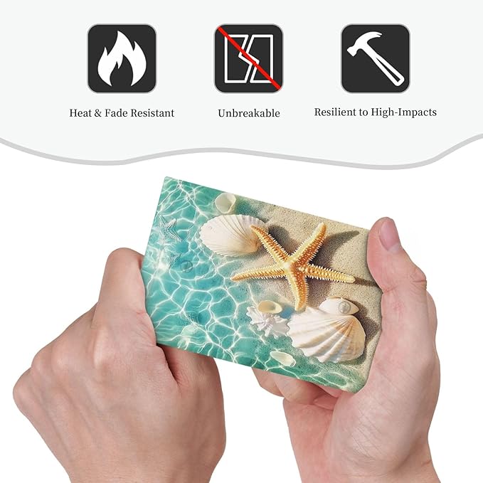 Light Switch Cover Plate Sea Shells And Star Fish In Ocean Beach 1 Gang No Device Blank Electrical Wall Plates Faceplate Decorative Switch Plate For Bathroom Home Decor