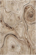 Tree Annual Rings Burl Texture Brown Wood Grain Print Light Switch Cover Plate 1 Gang No Device Blank Electrical Wall Plates Faceplate Decorative Switch Plate Covers for Farmhouse Bedroom Decor