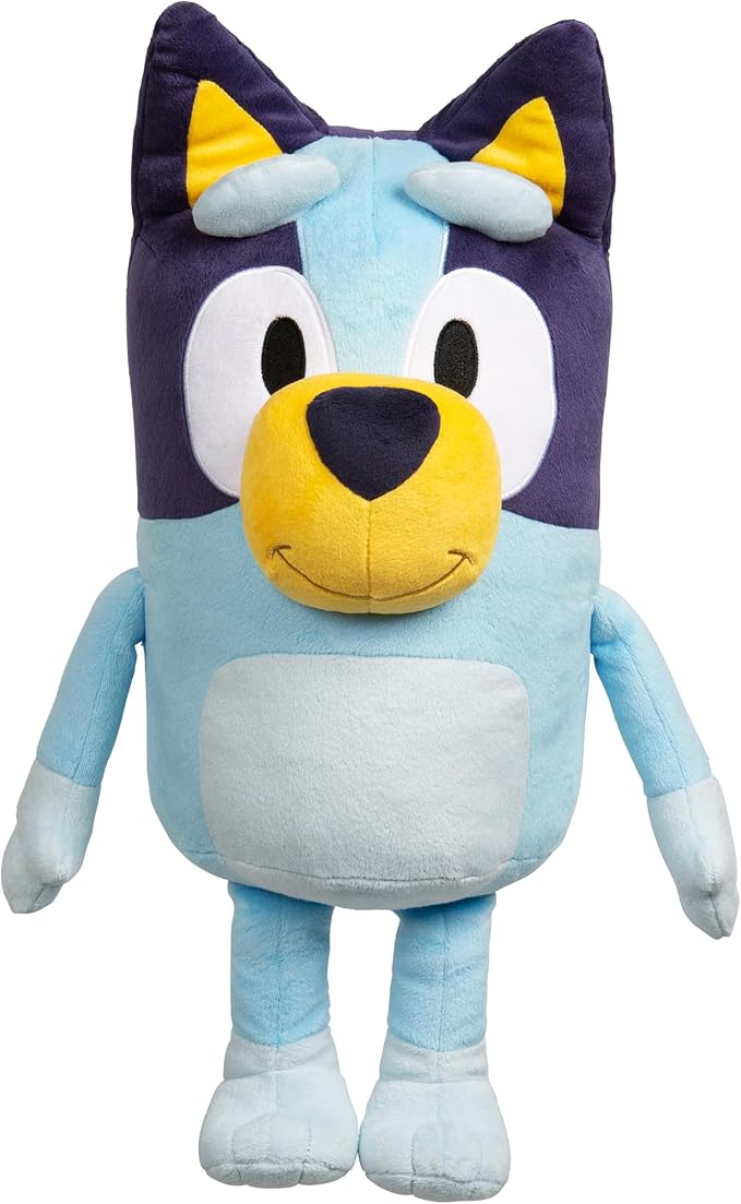 Bluey Plush Toys, Extra Large 18” Cuddle Toy for Kids, Ultra-Soft Deluxe Material Big Plushies Perfect for Show Time, Story Time & Giant Hugs