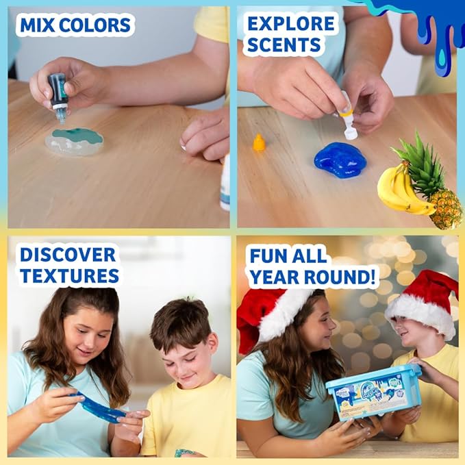 Aqua Endless Summer Surf’s Up DIY Slime Kit – Beach and Surf-Themed STEM Activity with Summer Vibes