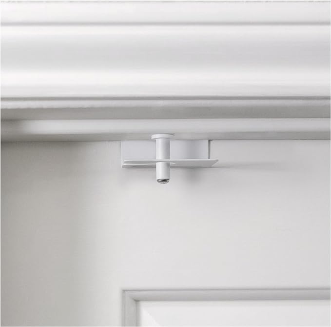 2 Pack – GlideLok Child Safety Door Top Lock | for Interior & Exterior Doors | Lock & Unlock from Both Sides | Stop Kids, Pets, Dogs & Cats from Opening Doors