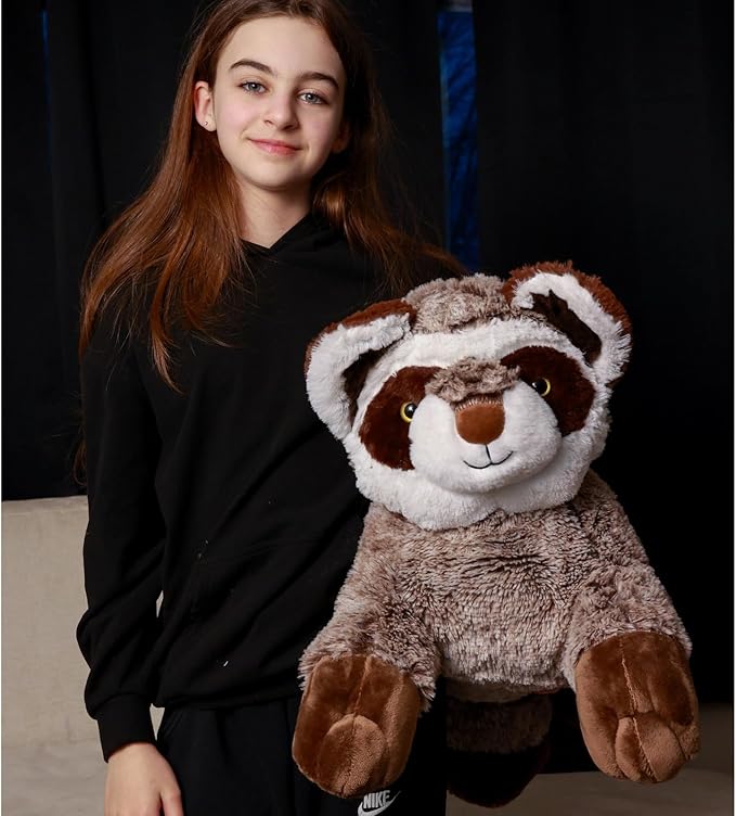 BENINY 30" Giant Raccoon Stuffed Animal Plush - Oversized Raccoon Plushies - Fluffy Big Stuffed Racoon Toy Birthday Gifts for Kids - Sweet Companion
