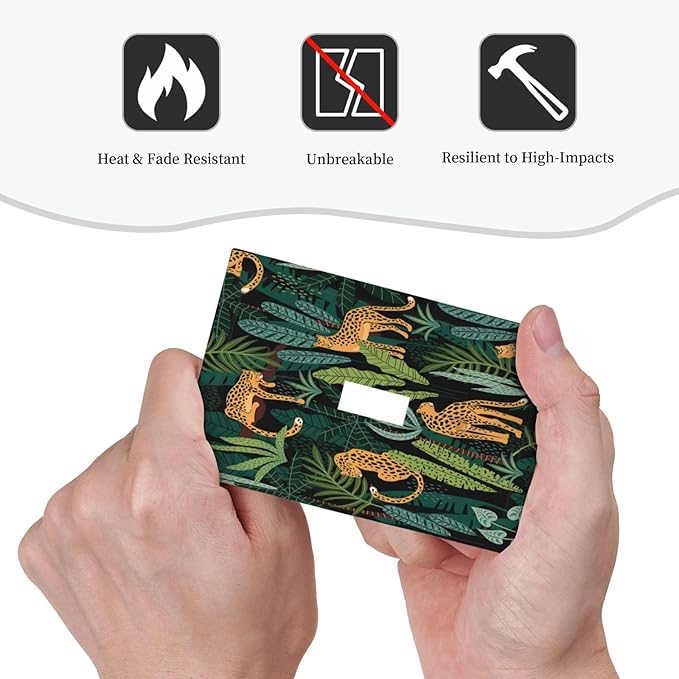 Jungle Cheetah Tropical Wildlife Leopard Green Palm Leaf Decorative Light Switch Cover 1 Gang Single Toggle Device Electrical Faceplate Switchplates Decorator Outlet Wall Plate for Farmhouse Home