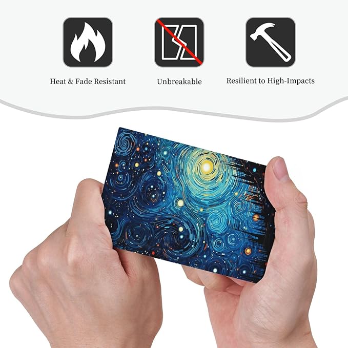 Light Switch Cover Plate Abstract Starry Night Style 1 Gang No Device Blank Wall Plate Decorative Switch Plate Covers Electrical Outlet Cover for Home living Room Decor