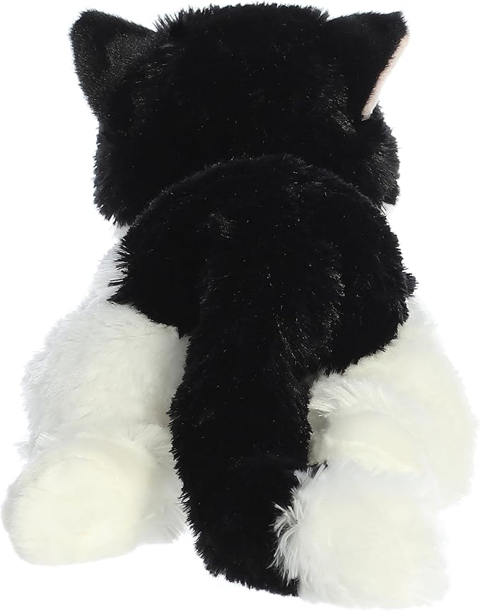 Aurora® Adorable Flopsie™ Oreo™ Stuffed Animal - Used to Create Imaginative Play Adventures - Perfect for Birthdays, Kids and Adults, All Ages - Black 12 Inches
