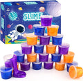 Galaxy Slime 24 Pack – Blue, Gold & Purple Slime Party Favors, Non-Sticky, Valentines Slime Kit for Classroom Prizes, Christmas Stocking Stuffers, Goodie Bag Stuffers,Easter Basket Stuffers for Kids