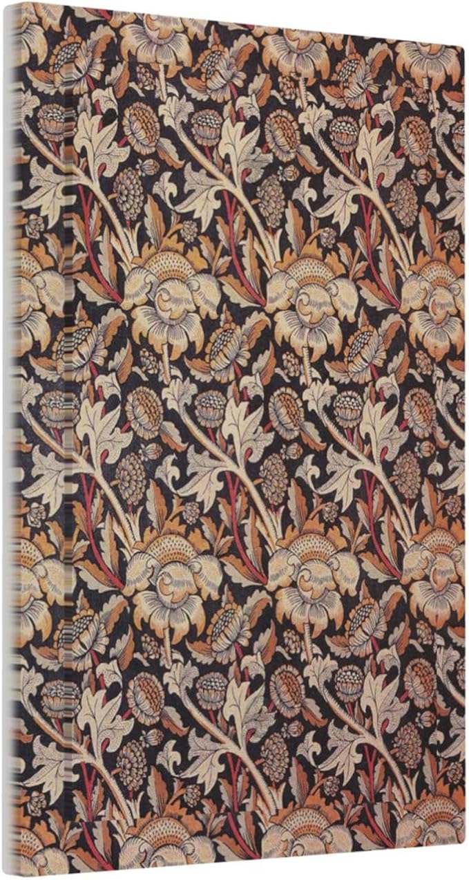 Light Switch Cover Plate Vintage William Morris Floral Plants 1 Gang No Device Blank Electrical Wall Plates Faceplate Decorative Switch Plate for Bedroom living Room Decor