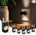 TSEXES Plug-in LED Night Lights,Dusk to Dawn Sensor,2700K,Bedroom, Hallway, Bedroom,Kitchen, Stairways, Non-Dimmable,6 Pack