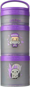 Whiskware Harry Potter Stackable Snack Pack, Dumbledore and Hedwig
