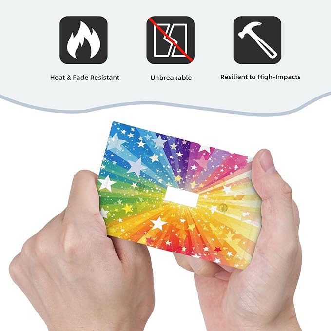 Light Switch Cover Plate Rainbowcolored Rays With White Stars 1 Gang Single Toggle Decorative Switch Plates Wall Plates Electrical Faceplate for Nursery Home Decor