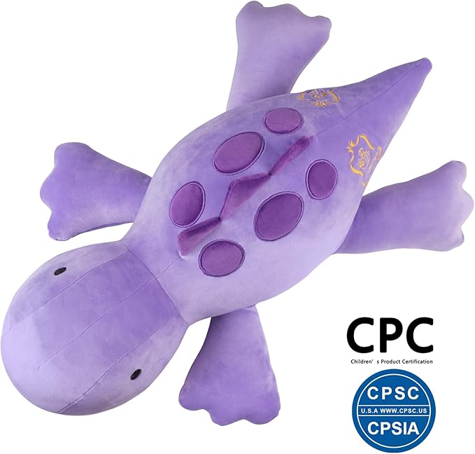 4LB Cute Weighted Stuffed Animals Plush - 24 inch Soft Weighted Dinosaur Plush Toy Pillow for Adults and Children