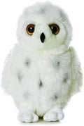 Aurora® Adorable Flopsie™ Snowy™ Stuffed Animal - Playful Ease - Timeless Companions - White 12 Inches