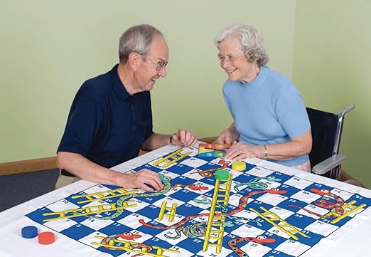 S&S Worldwide Jumbo Snakes & Ladders