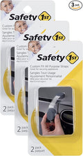 Safety 1st Custom Fit All Purpose Strap, Décor 2 Count (Pack of 3)