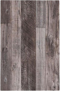 Light Switch Cover Plate Rustic Dark Grey Wood Retro Country Wooden 1 Gang No Device Blank Electrical Wall Plates Faceplate Decorative Switch Plate for Farmhouse Cabin Decor