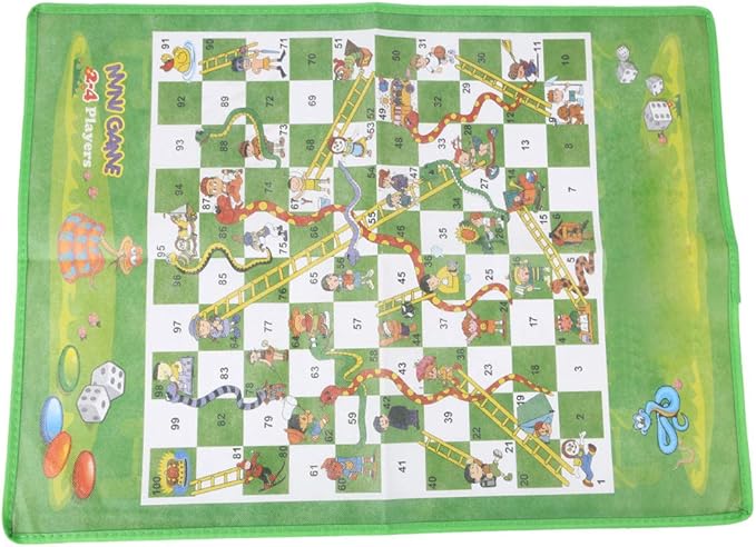 Kids Chess Game, Washable and Foldable Fabric Carpet for Children, Portable Educational Toy for Family Play, Toddlers and Preschoolers