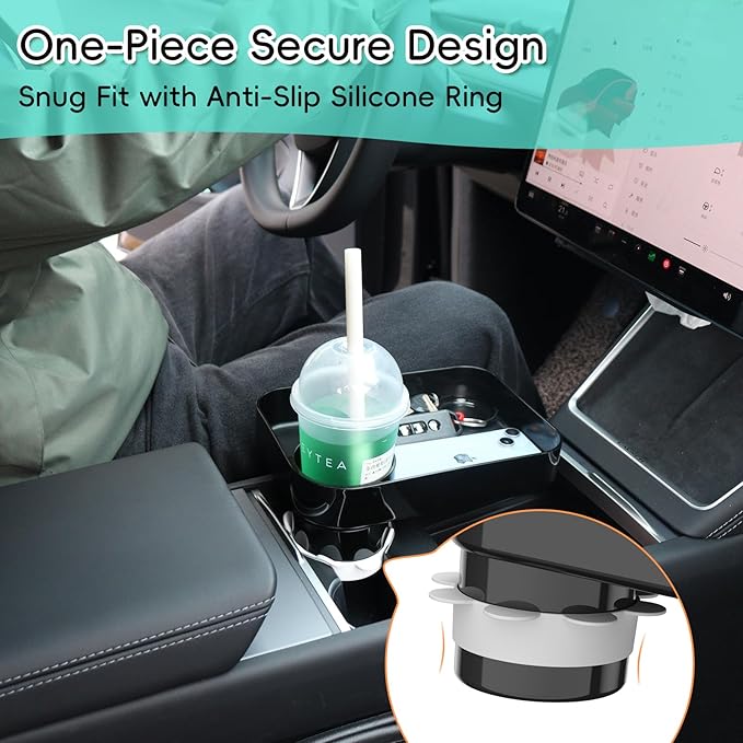 Kids Car Seat Tray, Travel Tray with Cup Holder for Toddler Baby, Kids Car Seat Food Snack Organizer for Road Trip, Stroller Snack Organizer Travel Must Haves Toddler Must Haves (Black, 2 Packs)