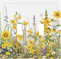 Wildflowers Sunflower Lavender Daisy Floral Decorative Switch Plates 2 Gang Double Toggle Outlet Light Switch Cover Wall Plate Electrical Faceplate for Bedroom Living Room Decor