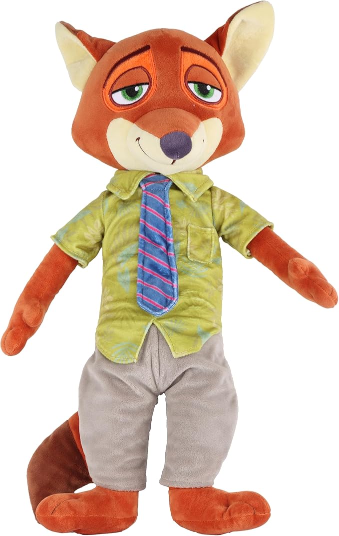 Jay Franco Plush Pillow Buddy – 22 Inch Ultra-Soft Stuffed Character Plushie & Cozy Pillow, Official Licensed Zootopia Product, Orange – Nick Wilde
