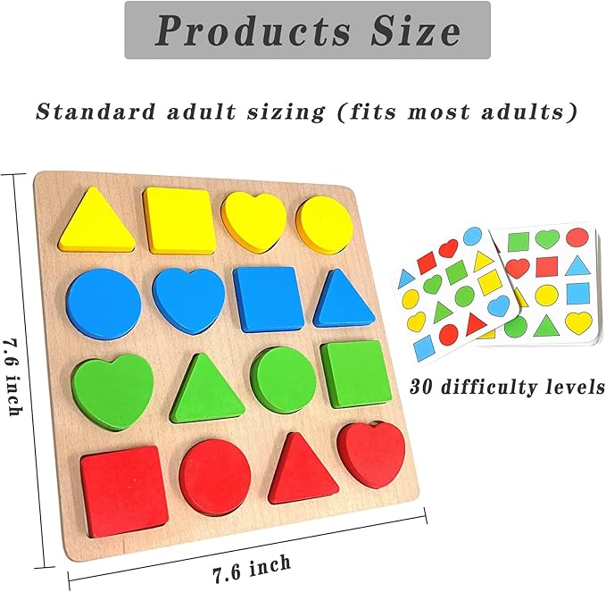 Wooden Dementia Activities for Seniors,Alzheimers Products for Elderly,Puzzles Gifts and Games to Keep Older Adults Cognitive and Busy