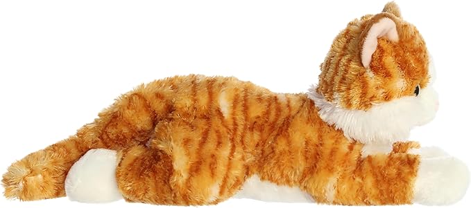 Aurora® Adorable Flopsie™ Chester™ Stuffed Animal - Used to Create Imaginative Play Adventures - Perfect for Birthdays, Kids and Adults, All Ages - Orange 12 Inches
