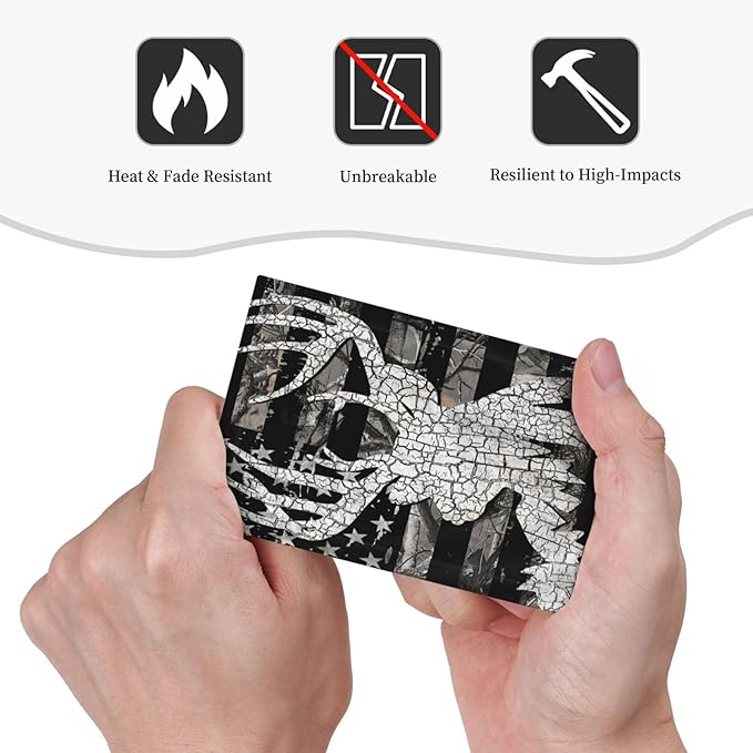 American Flag Forest Antler Deer Elk 1 Gang No Device Wall Plate Decorative Blank Light Switch Cover Switchplate Electrical Faceplate for Bathroom Home Bedroom Art Decor