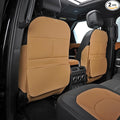 TAIKOO Seat Back Protector,Preventing the Impact of Children Stepping on the Seat Backrest,Beautiful appearance and easy to clean,black (Brown-2 psc)