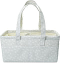 Mr. Pen- Baby Diaper Caddy Organizer, Patterned Gray, Nursery Storage Bin and Car Organizer for Diapers and Baby Wipes
